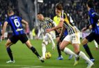 Juventus và Inter Milan chia điểm trận derby