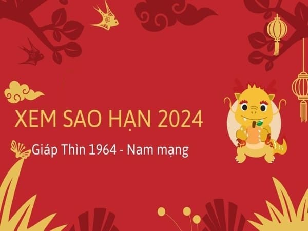 Vận hạn tuổi Giáp Thìn năm 2024 Nam Mạng
