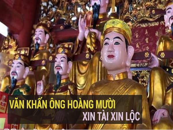 Bài văn khấn xin lộc ông Hoàng Mười