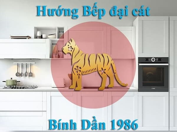 Hướng bếp tuổi Bính Dần nam và nữ mạng