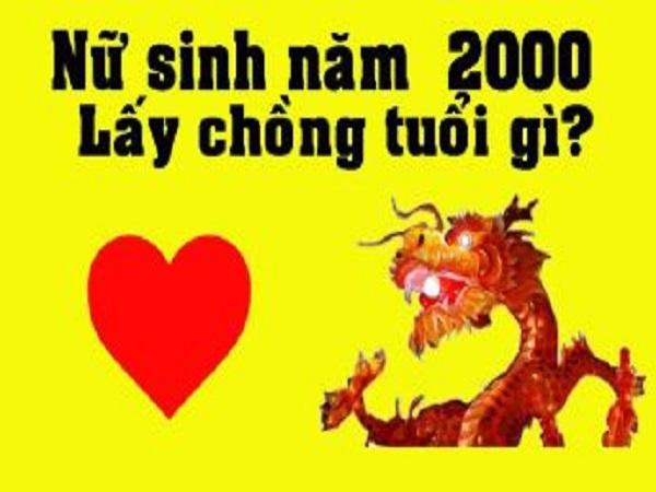 Nữ 2000 mệnh Kim lấy chồng Nam Mậu Dần 